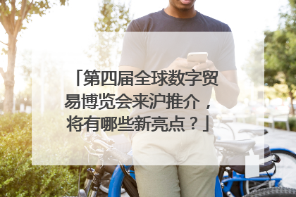 第四届全球数字贸易博览会来沪推介，将有哪些新亮点？