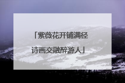 紫薇花开铺满径 诗画交融醉游人