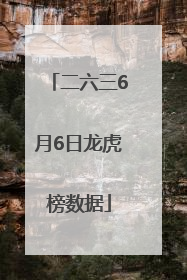 二六三6月6日龙虎榜数据
