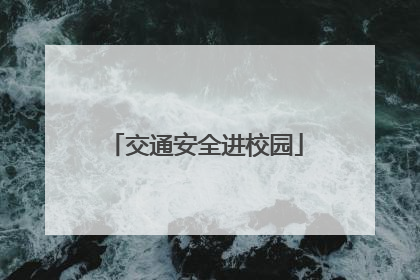 交通安全进校园