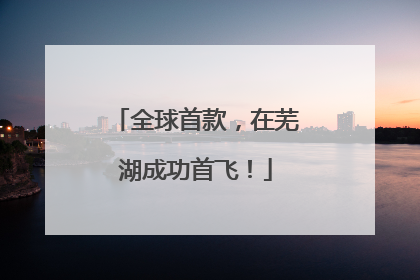 全球首款，在芜湖成功首飞！