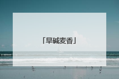 旱碱麦香