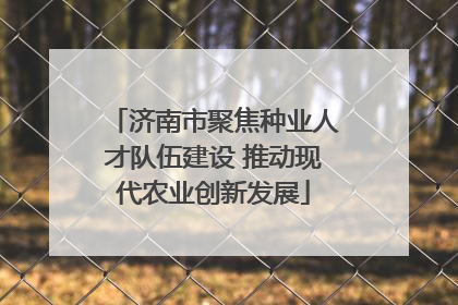 济南市聚焦种业人才队伍建设 推动现代农业创新发展