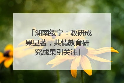 湖南绥宁：教研成果显著，共情教育研究成果引关注