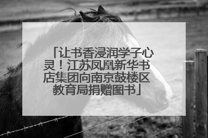 让书香浸润学子心灵！江苏凤凰新华书店集团向南京鼓楼区教育局捐赠图书