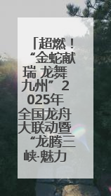 超燃！“金蛇献瑞 龙舞九州”2025年全国龙舟大联动暨“龙腾三峡·魅力巫山”龙舟邀请赛圆满落幕！