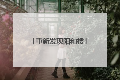 重新发现阳和楼