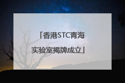 香港STC青海实验室揭牌成立